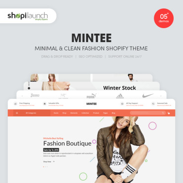 Clothing Ecommerce Shopify Themes 84070