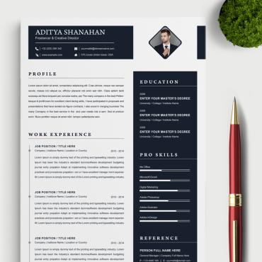 Page A4 Resume Templates 84137