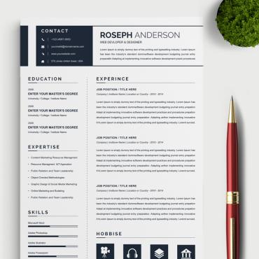 Page A4 Resume Templates 84142