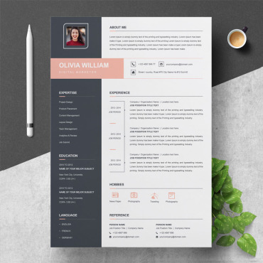 2 Page Resume Templates 84152