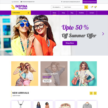 Store  PSD Templates 84153