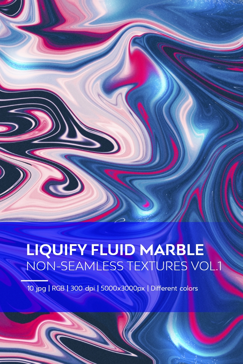 Liquify Fluid Marble - Non-Seamless Textures Vol.1 Background