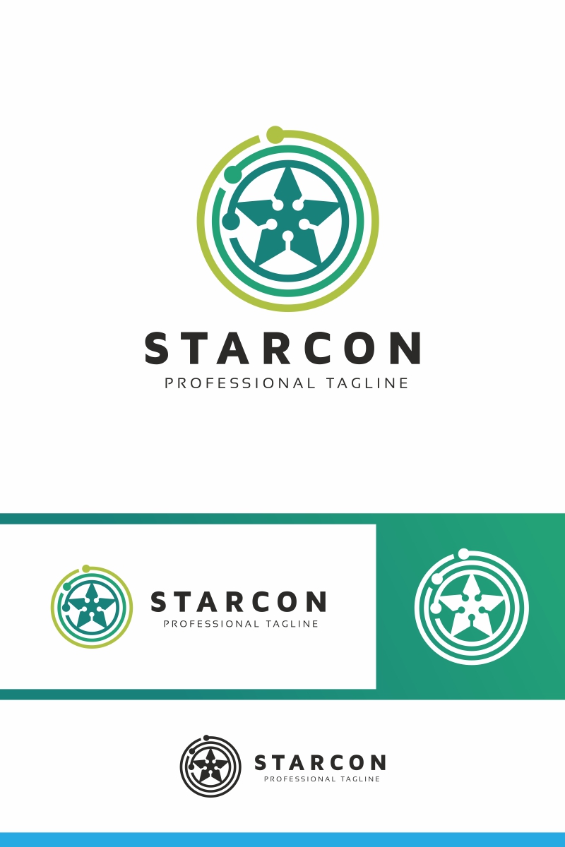 Star Connection Logo Template