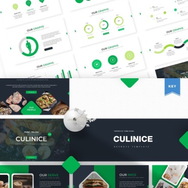 Food Cuisine Keynote Templates 84281