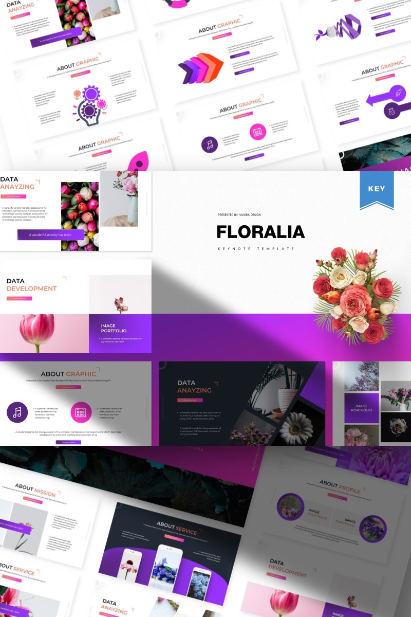 Floralia - Keynote template