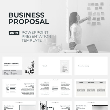 Proposal Service PowerPoint Templates 84312