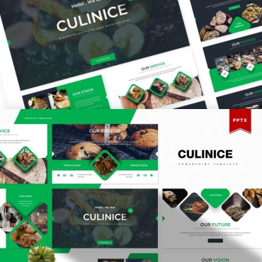 Food Cuisine PowerPoint Templates 84324