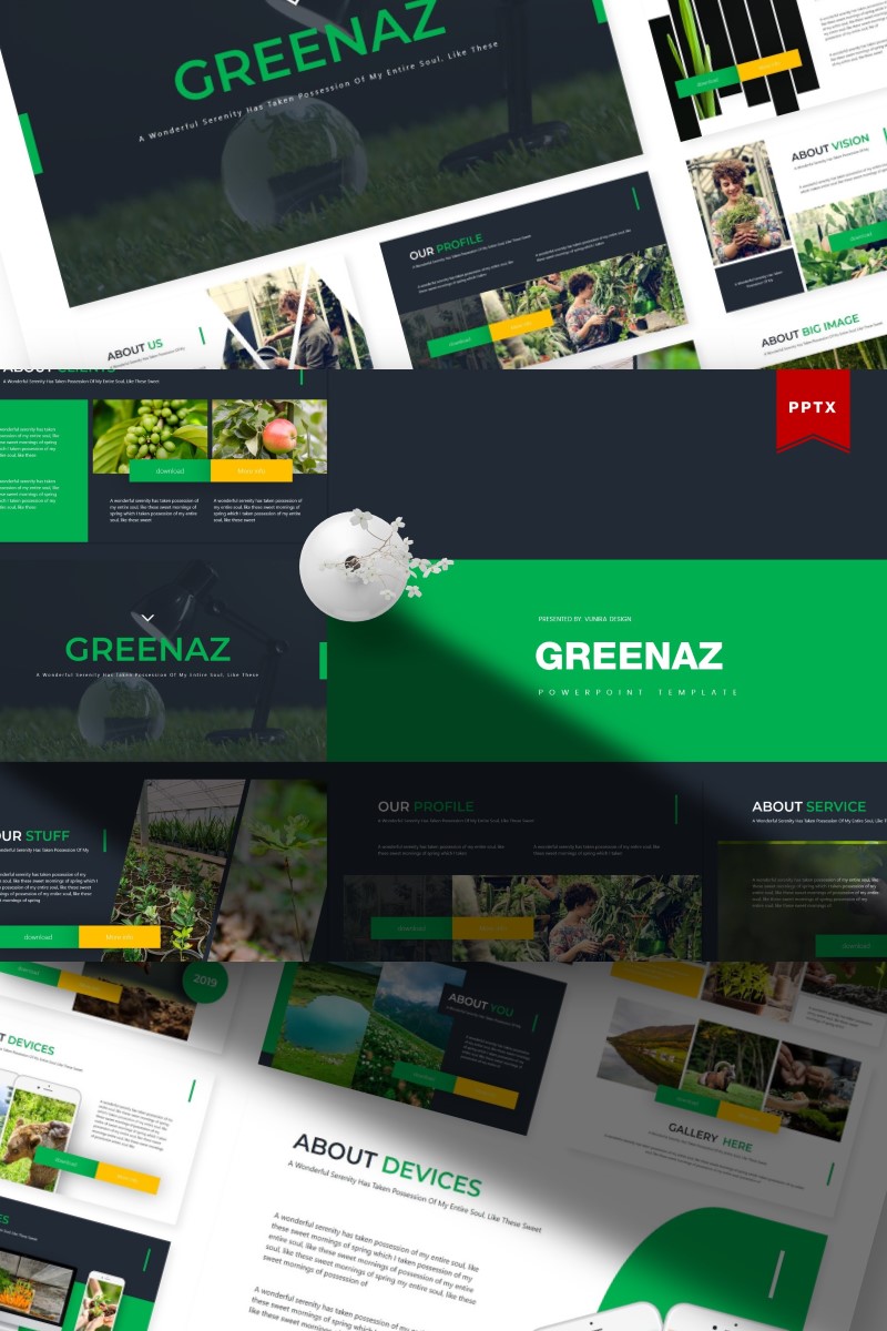 Greenaz | PowerPoint template