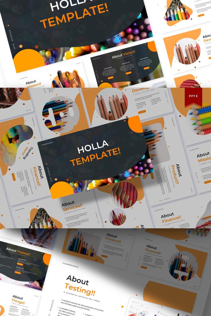 Holla | PowerPoint template