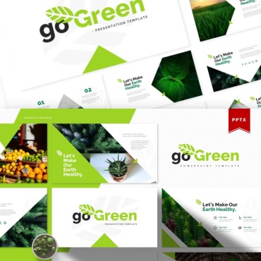 Ecology Eco PowerPoint Templates 84356