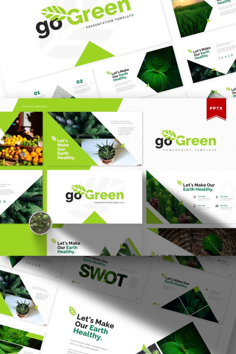 Go Green | PowerPoint template