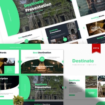 Tourism Destination PowerPoint Templates 84361