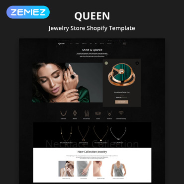 Ecommerce Make-up Shopify Themes 84381