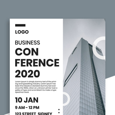 Conference Flyer Corporate Identity 84634