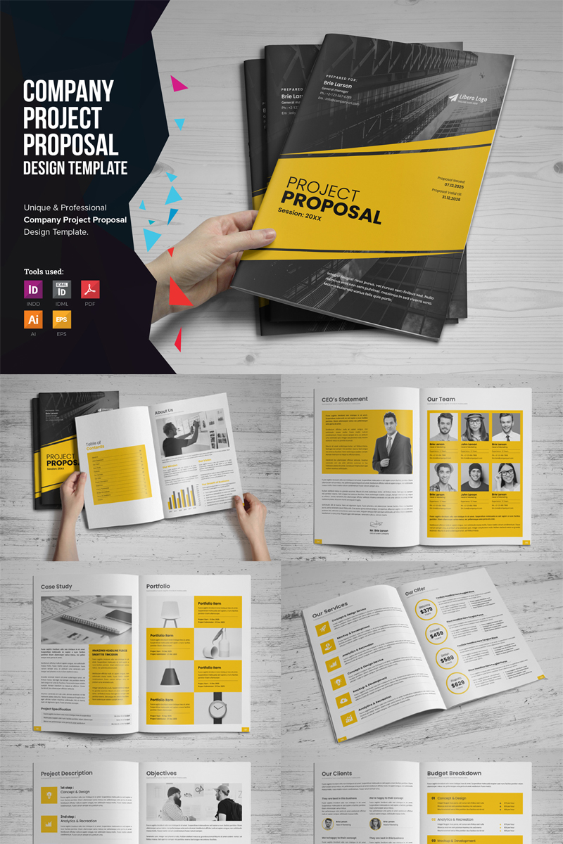 Snigdha - Project Proposal - Corporate Identity Template