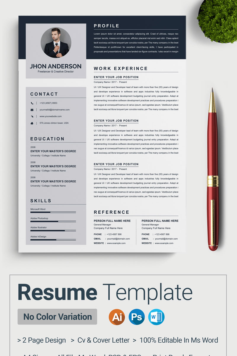 Anderson Resume Template