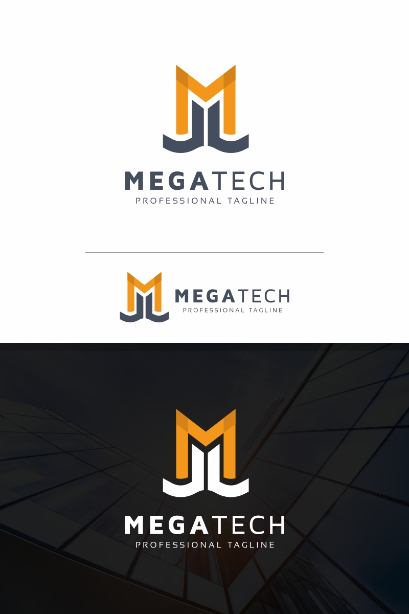 Megatech - M Letter Logo Template