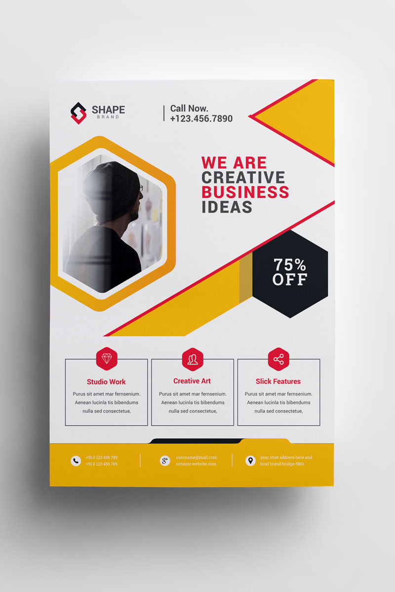 Shape  -  Cleen - Corporate Identity Template