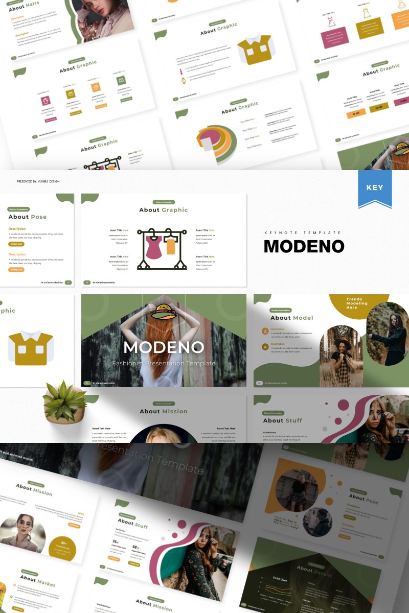 Modeno - Keynote template
