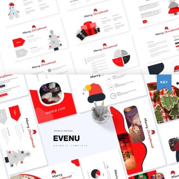 Christmas Holiday Keynote Templates 84813