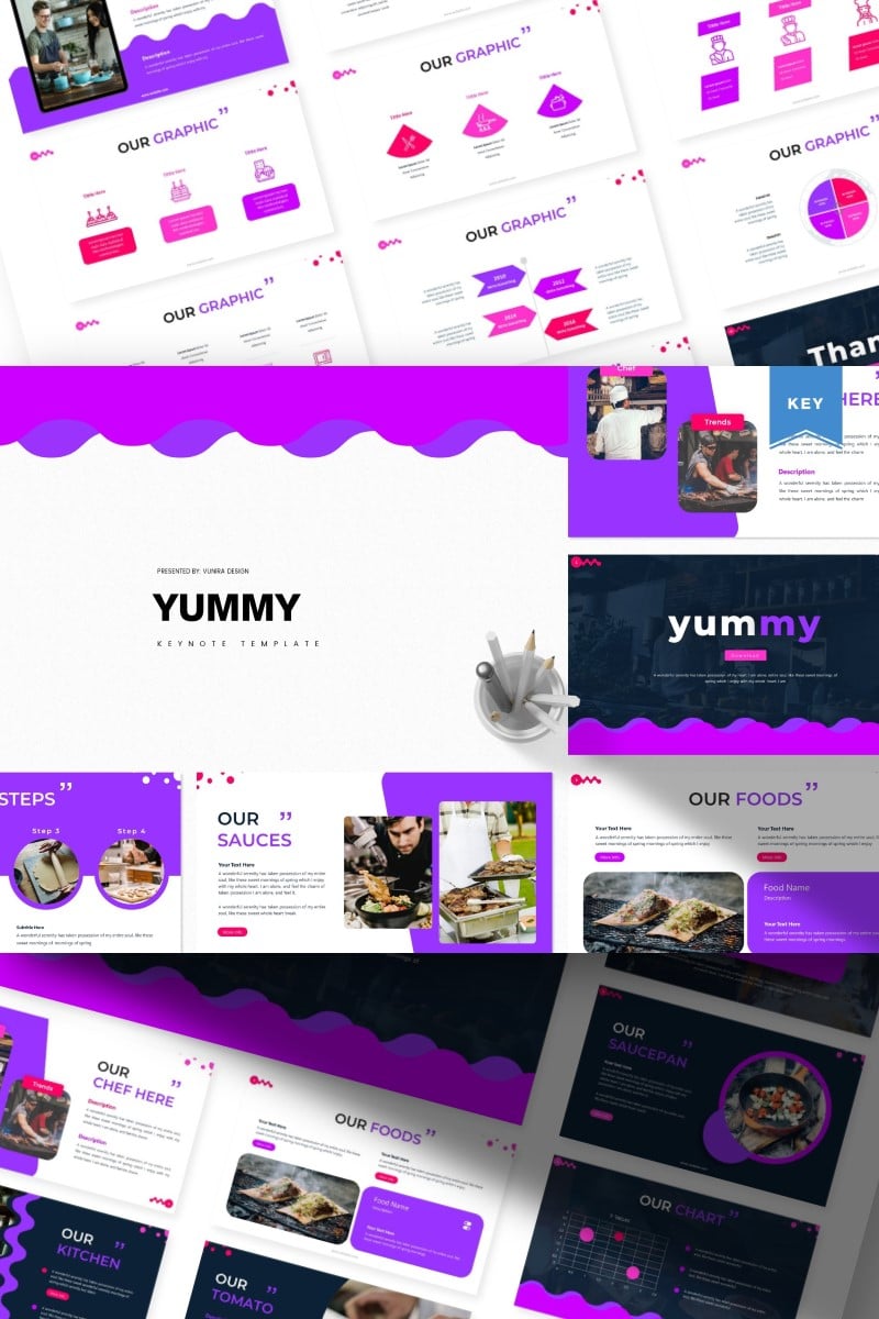 Yummy - Keynote template