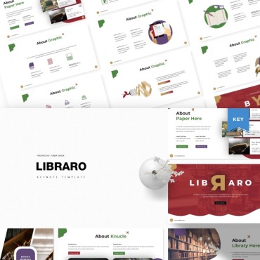 Literature Knowledge Keynote Templates 84820