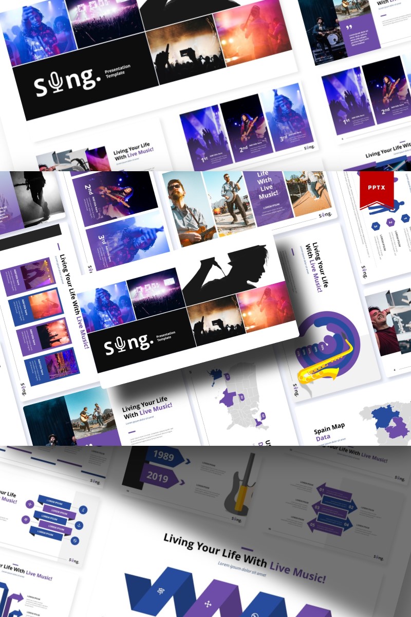 Sing | PowerPoint template