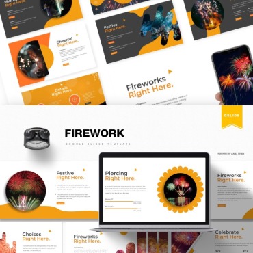 Celebration Firework Google Slides 84869