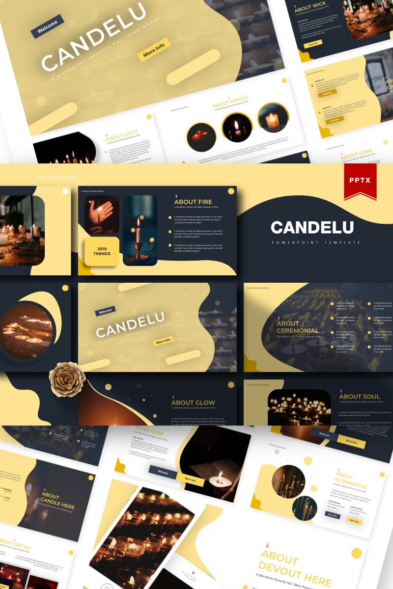 Candelu | PowerPoint template