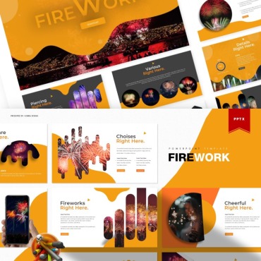 Celebration Firework PowerPoint Templates 84911