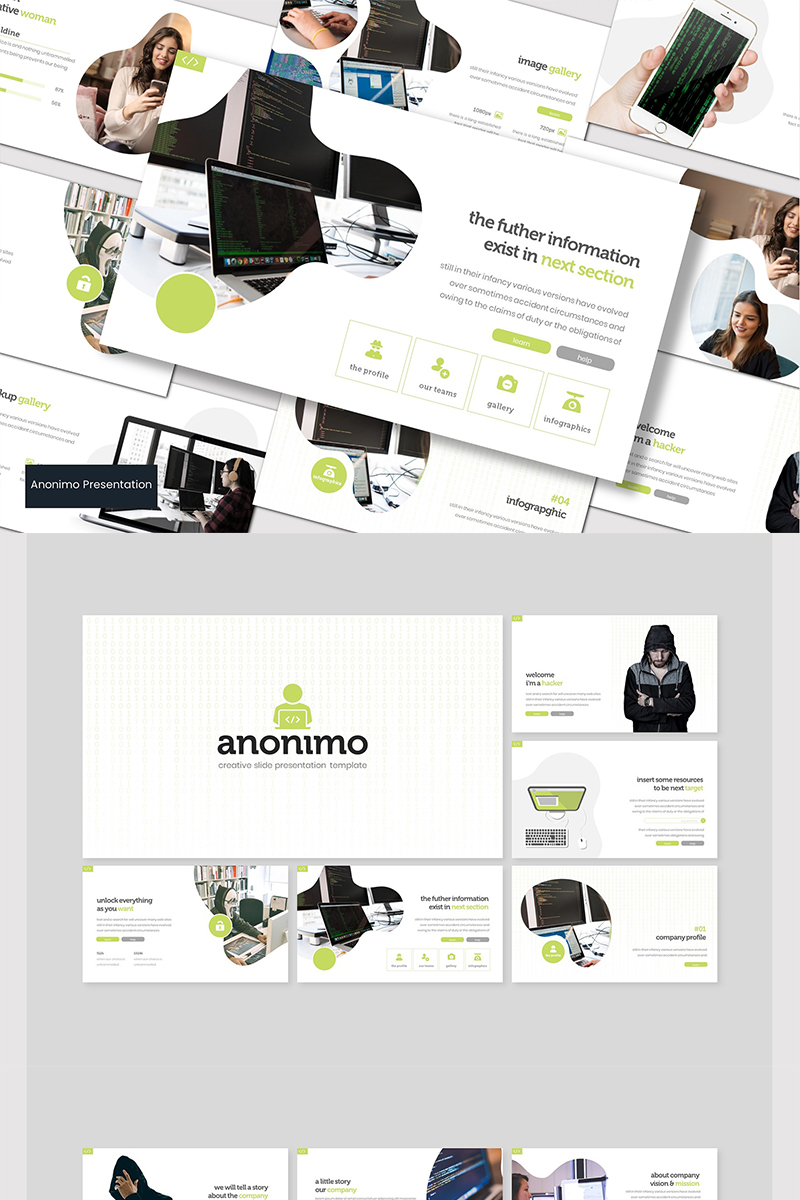 Anonimo - PowerPoint template