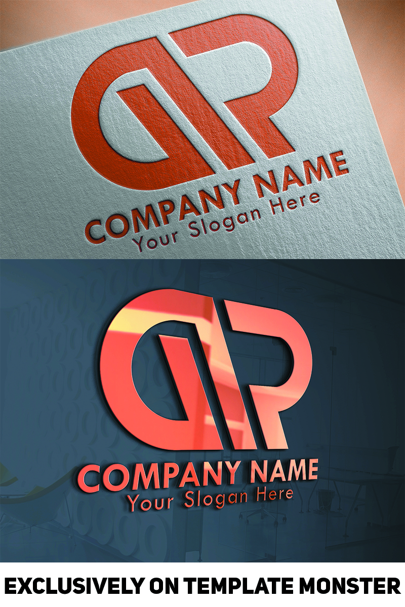GR Letter Logo Template