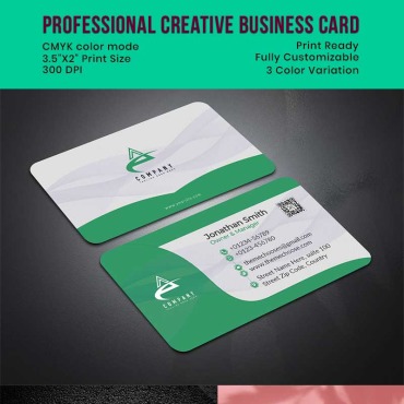 Business-card Modern Corporate Identity 85010