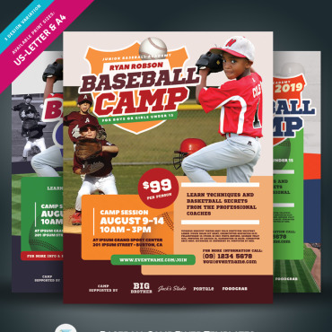 Ball Baseball Corporate Identity 85061