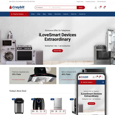 Home Appliance WooCommerce Themes 85087