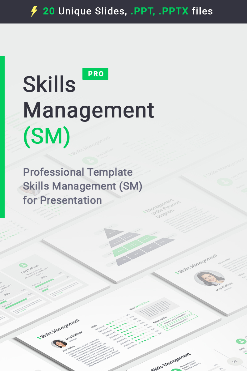 Skills Management PowerPoint template