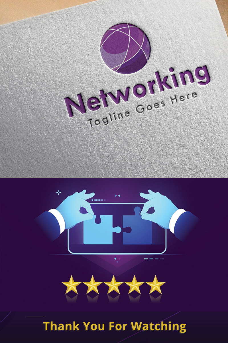Networking Logo Template