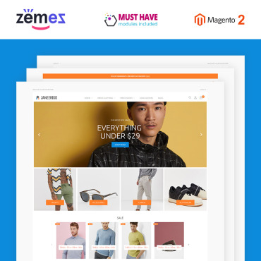 Closing Jeans Magento Themes 85113