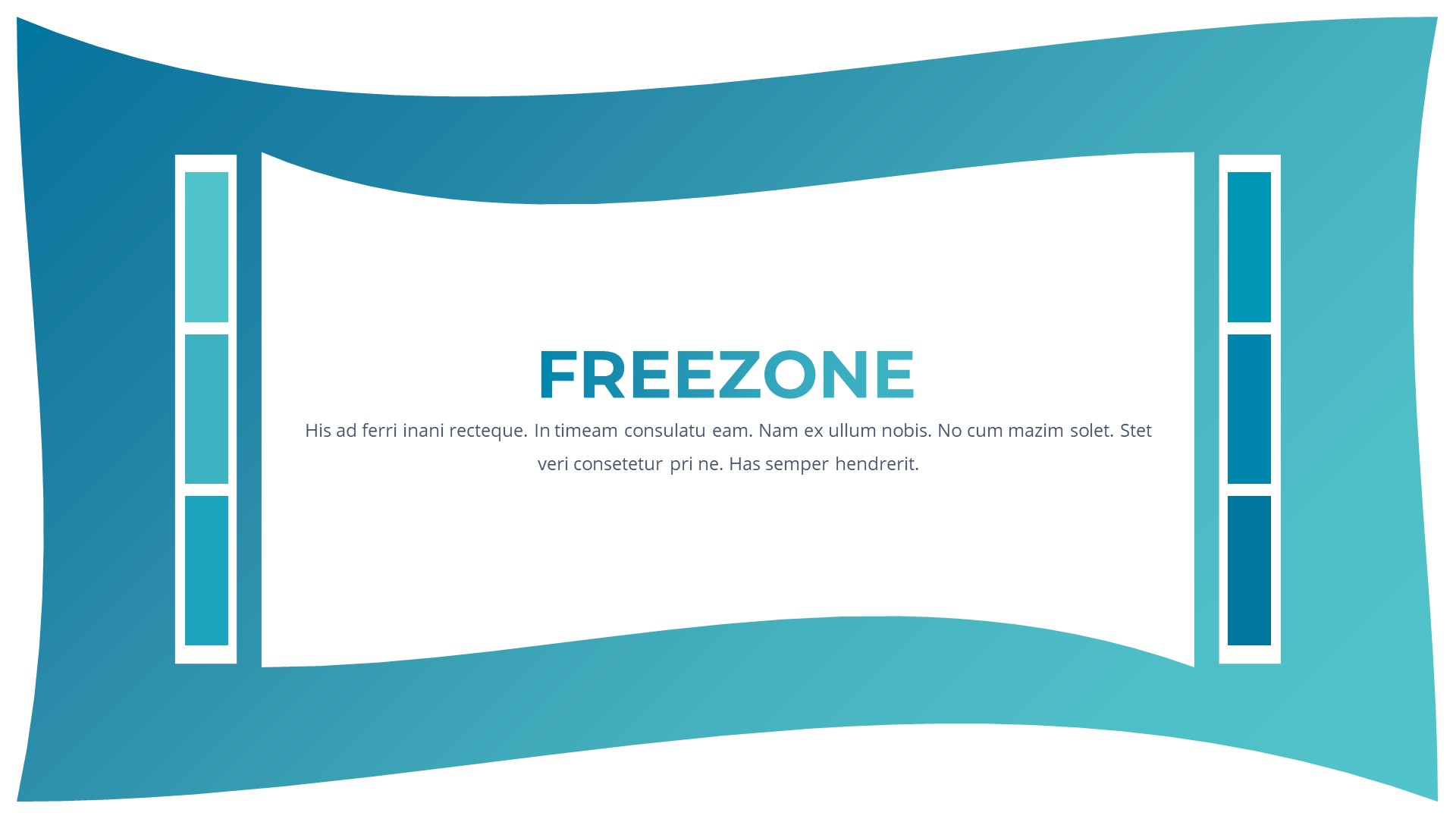 Freezone - Creative Business PowerPoint template