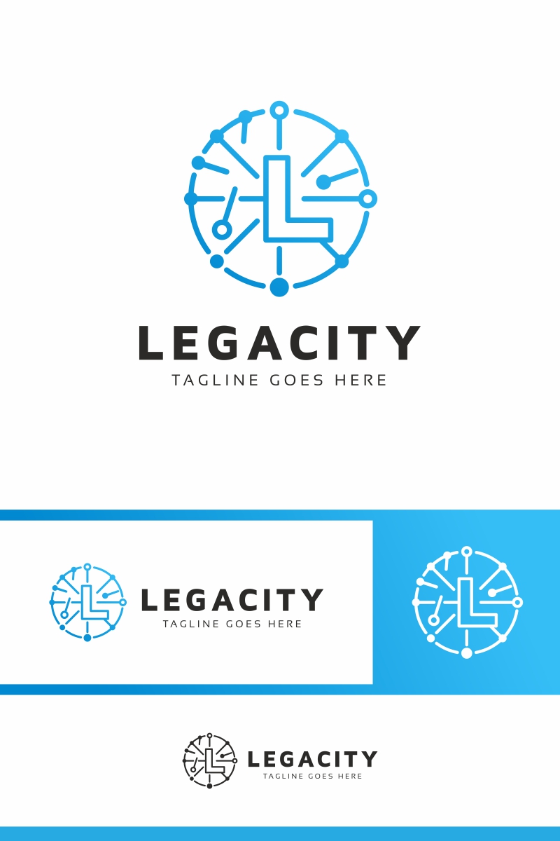 Legacity - L Letter Logo Template