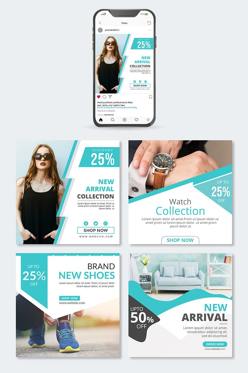 Instagram Post Collection Social Media Template
