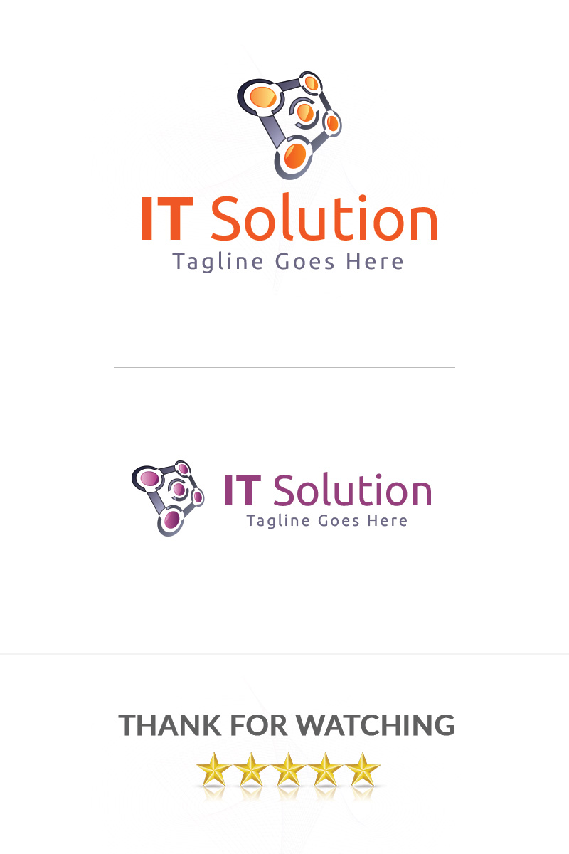 IT Solution Logo Template