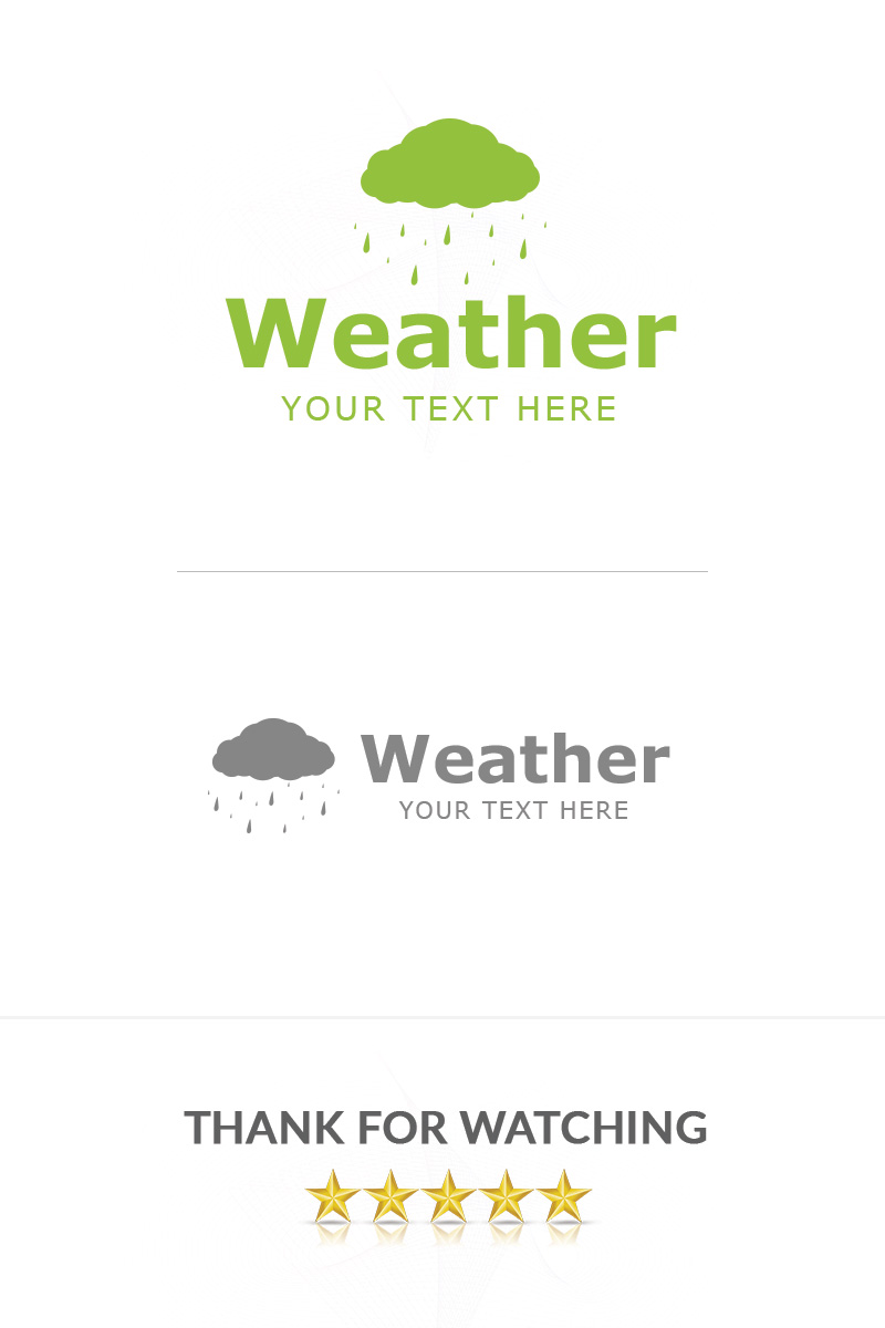 Weather Logo Template