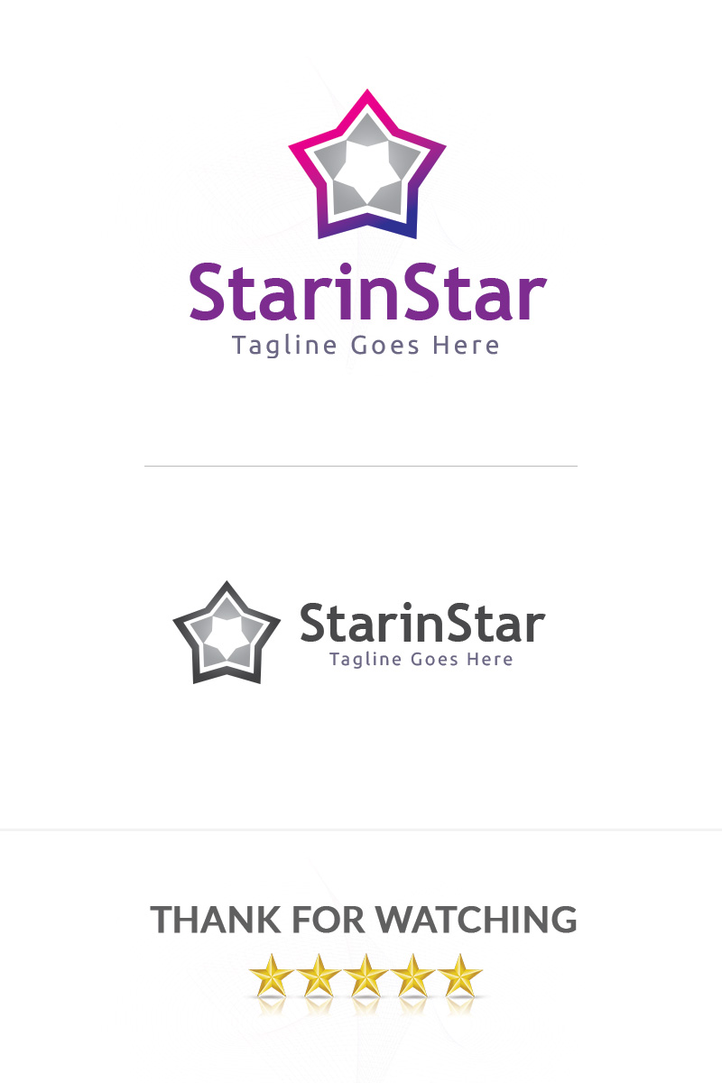 StarinStar Logo Template