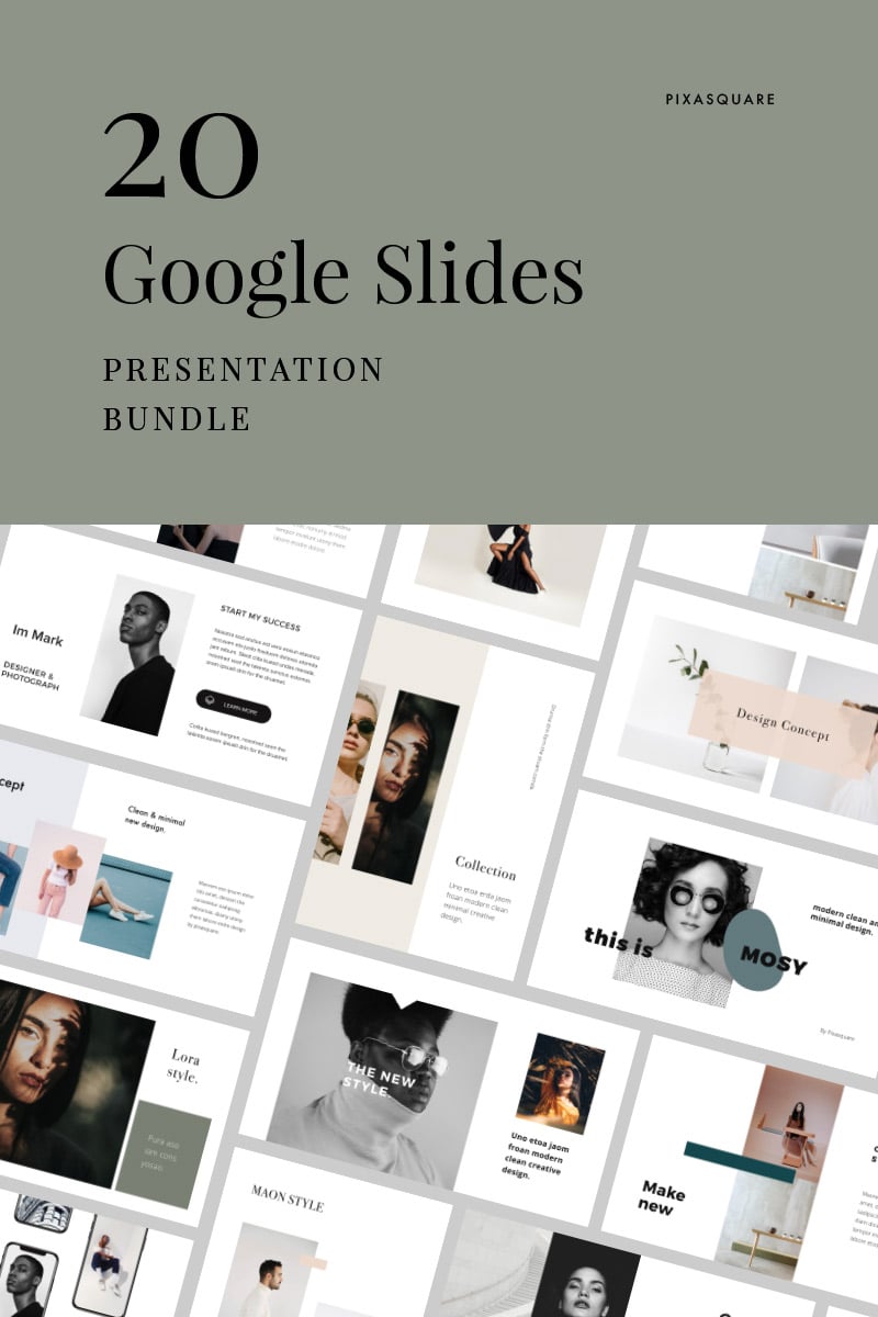 Bundle - 20 Presentation Google Slides