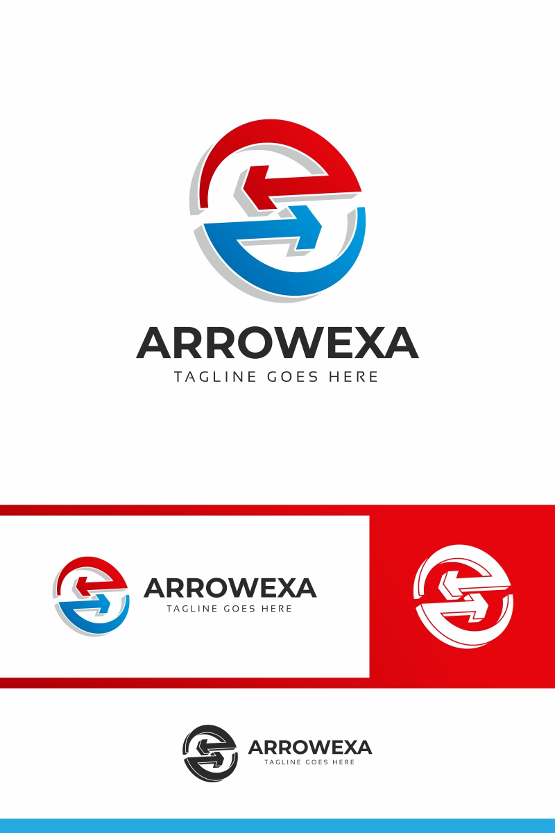 Arrows Infinity Logo Template