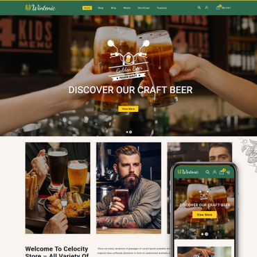 Drink Food WooCommerce Themes 85285