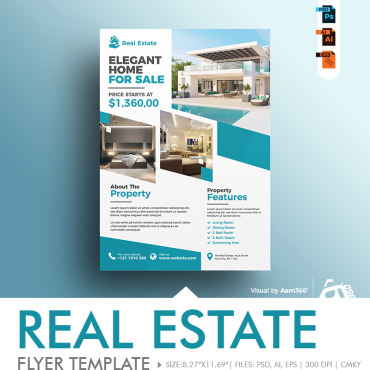 Real-estate Flyer Corporate Identity 85299