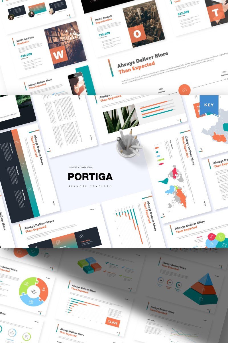 Portiga - Keynote template