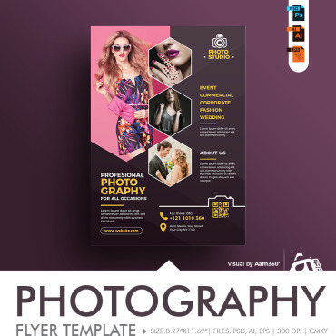 Flyer Photo-shoot Corporate Identity 85357